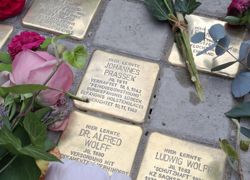 Stolperstein für Johannes Prassek 